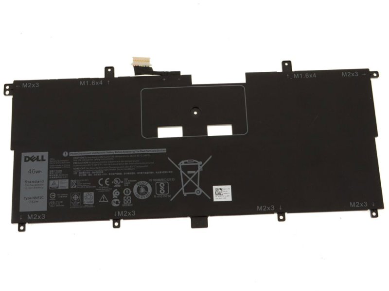 Original 46Wh 4 Zellen Akku Dell XPS 13 9365 i7-7Y75