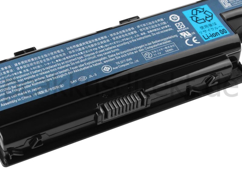 Original 6 Zellen 5200mAh Akku Packard Bell EasyNote LM81-RB-536FR