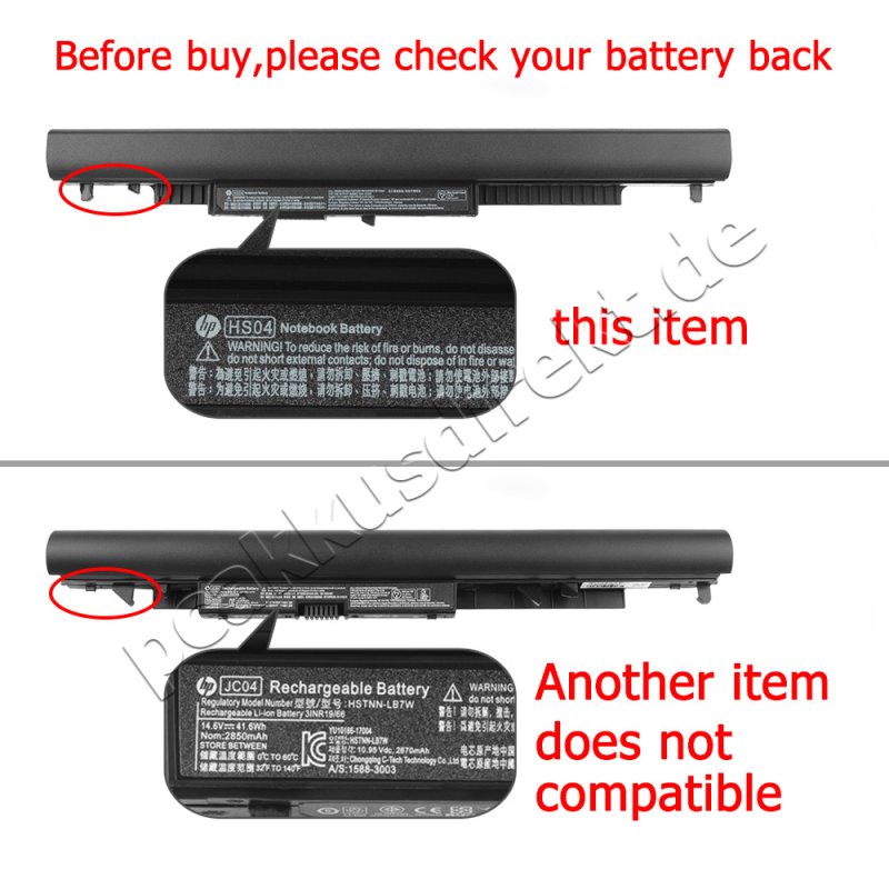 41Wh Akku HP 14-ac100 245 G4 246 G4 256 G4