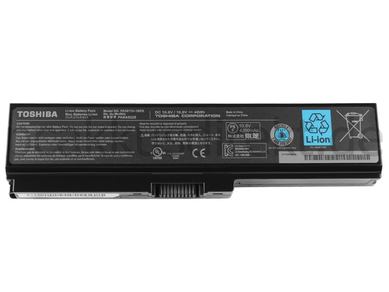 Original 6 Zellen 4200mAh Akku Toshiba Satellite T130-132 T130-13K