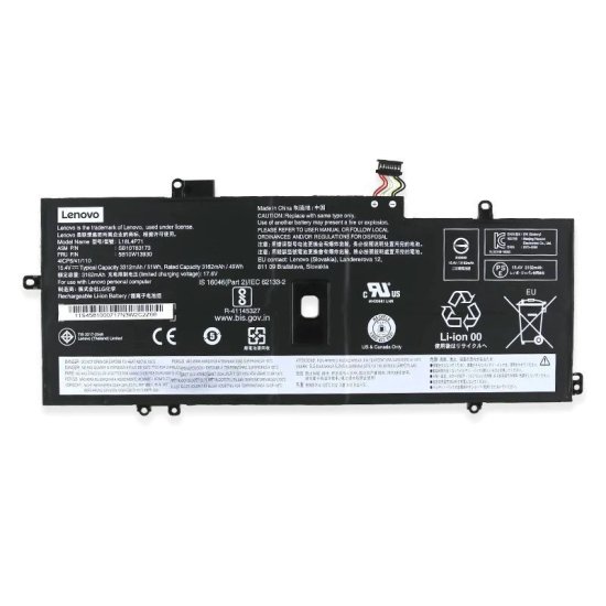 Lenovo ThinkPad X1 Carbon Gen 7 Original Akku 3312mAh 51Wh - zum Schließen ins Bild klicken