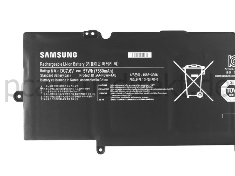 Original 7560mAh 57Whr Akku Samsung AA-PBWN4AB BA43-00360A