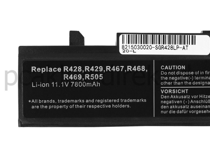 Original 7800mAh 9 Zellen Akku Samsung NP-SE20 NP-SE11