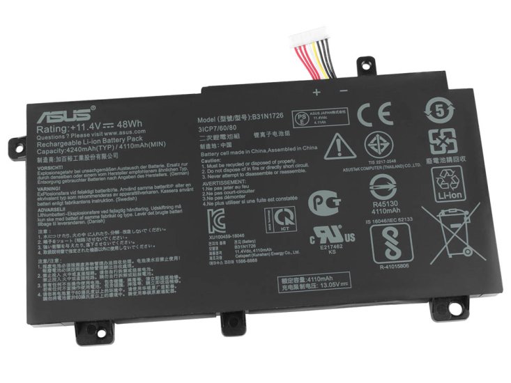 Original 4210mAh 48Wh 3 Zellen Akku Asus TUF FA706 FA706IU - zum Schließen ins Bild klicken