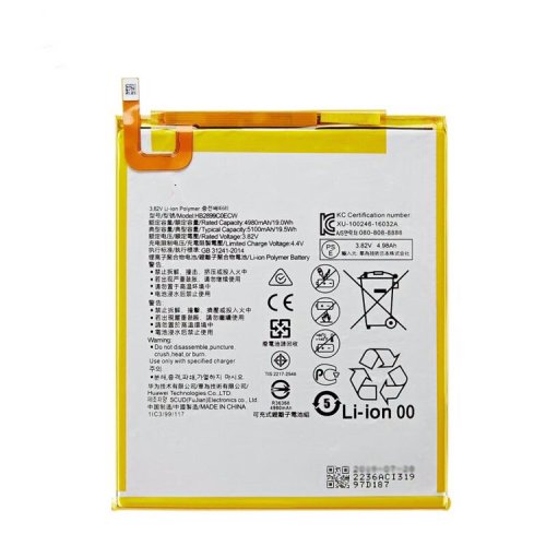 Original 4980mAh 19Wh 2 Zellen Akku Huawei MediaPad M3