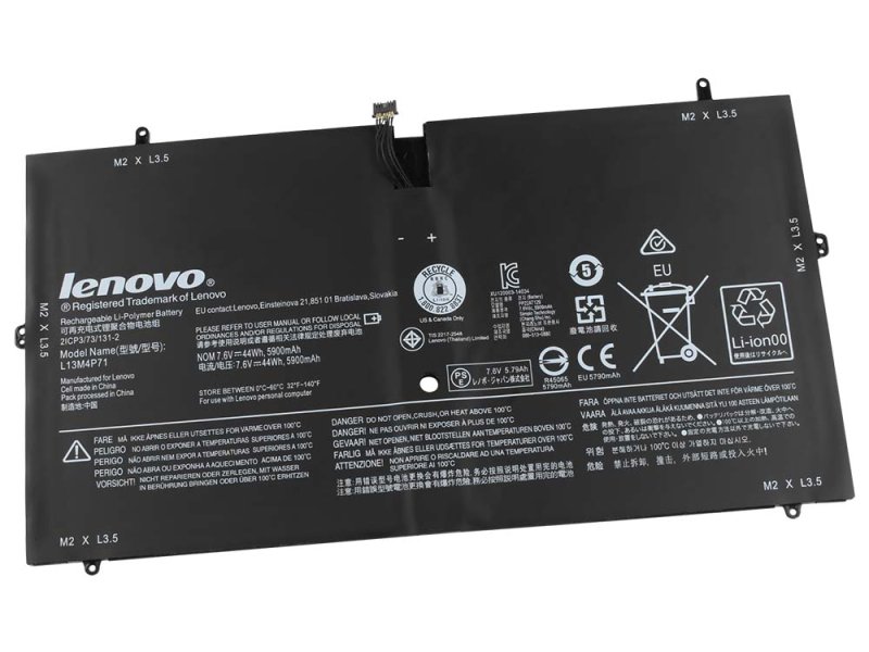 Original 5900mAh Akku Lenovo Yoga 3 Pro-1370 (80HE)