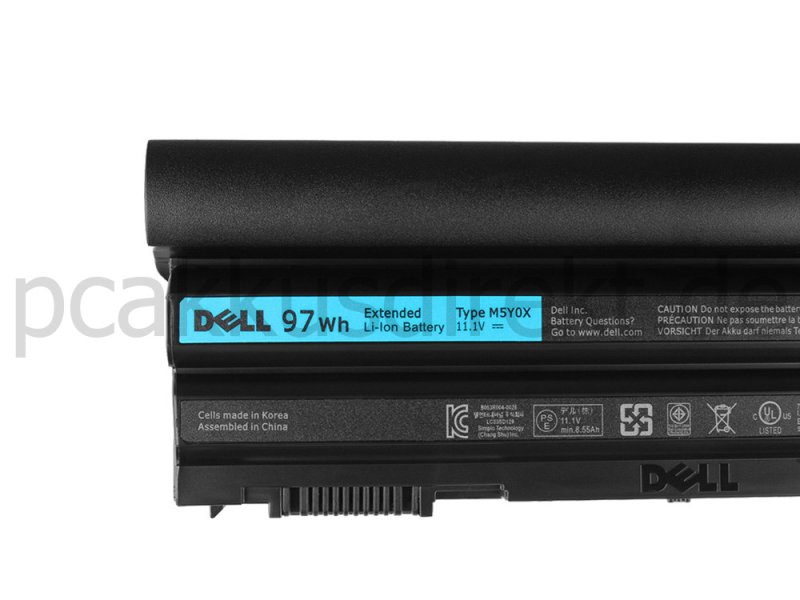 Original 9 Zellen 97Whr Akku Dell Latitude E6520 E6420 E6420 ATG