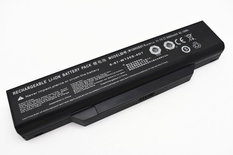 5600mAh 62.16Wh 6-Zellen Akku Clevo 6-87-W130S-4D71 - zum Schließen ins Bild klicken