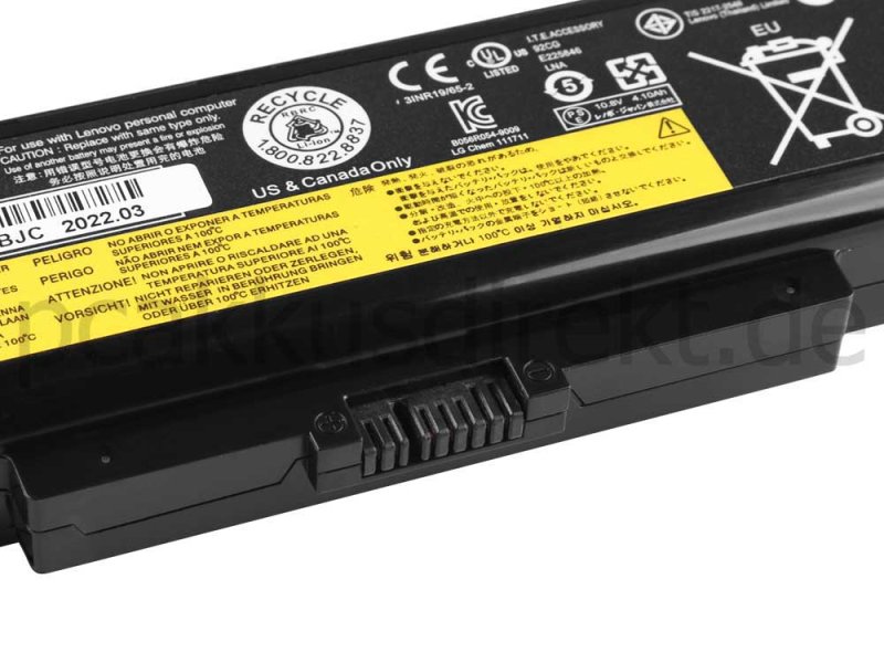 Original Lenovo L11L6F01 L11L6R01 L11L6Y01 L11M6Y01 L11S6Y01 Akku 4400mAh 48Wh