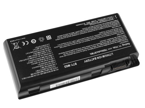 Original 9 Zellen 7800mAh 87Whr Akku MSI BTY-M6D