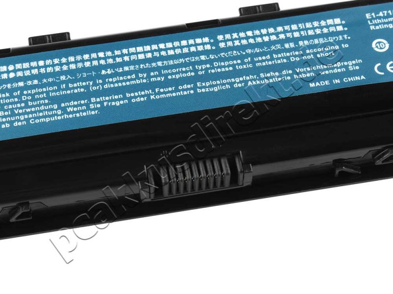 6 Zellen 5200mAh Akku Packard Bell EasyNote LK11-BZ-080GE LV11HC-137GE