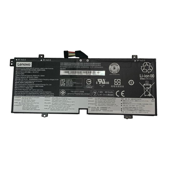 Original 3935mAh 30Wh 2 Zellen Akku Lenovo IdeaPad Duet 3 10IGL5-LTE 82HK - zum Schließen ins Bild klicken