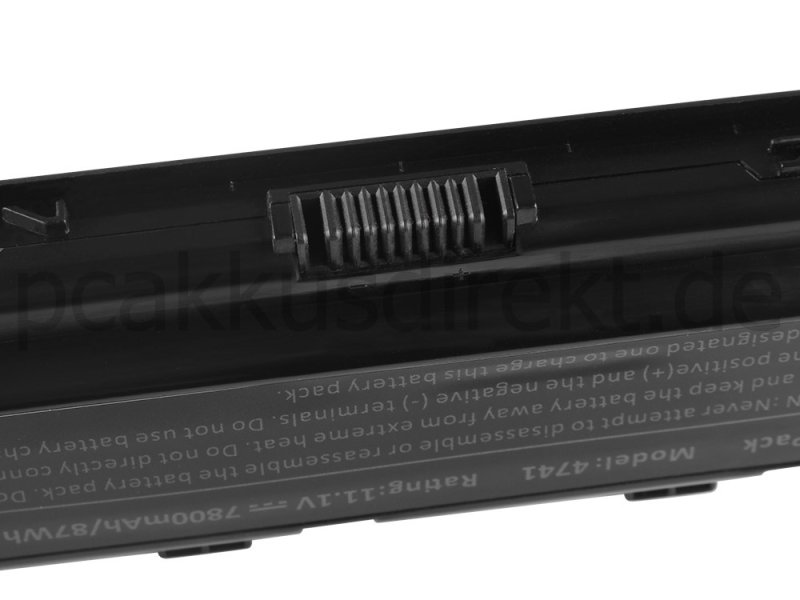 Original 9 Zellen 7800mAh Akku Packard Bell EasyNote LM85-JN-102RU