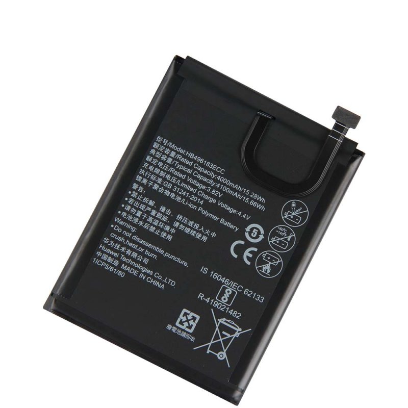 Original 4100mAh 15.66Wh 2 Zellen Akku Huawei HB496183ECC