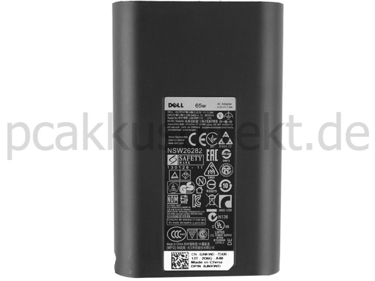 65W Dell 243JM 451-BBIX Netzteil Ladegerät + Ladekabel - zum Schließen ins Bild klicken