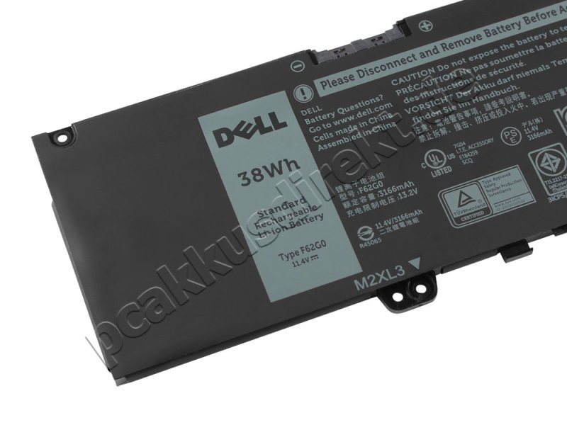 Original 3166mAh 38Wh 3-Zellen Akku Dell Vostro 13 5370 P87G001