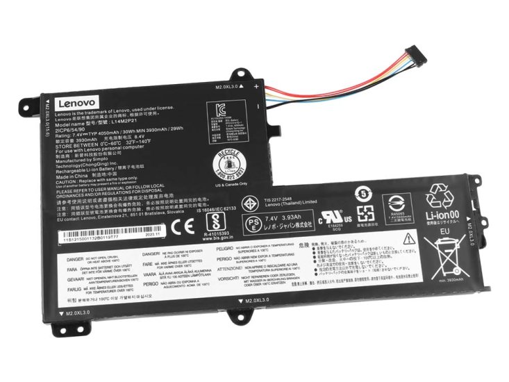 Original 4050mAh 30Wh 2 Zellen Akku Lenovo Ideapad 330S-15ARR - zum Schließen ins Bild klicken