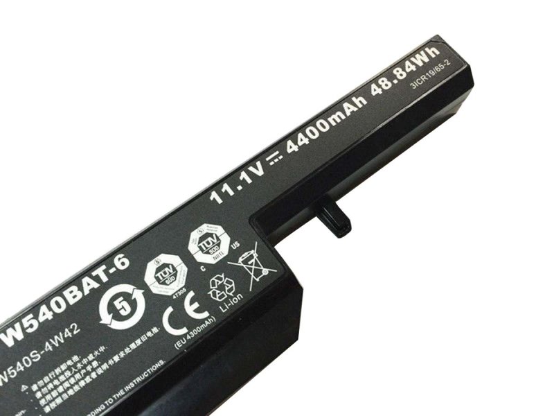 4400mAh 48.84Wh 6-Zellen Akku Clevo 6-87-W540S-4U42