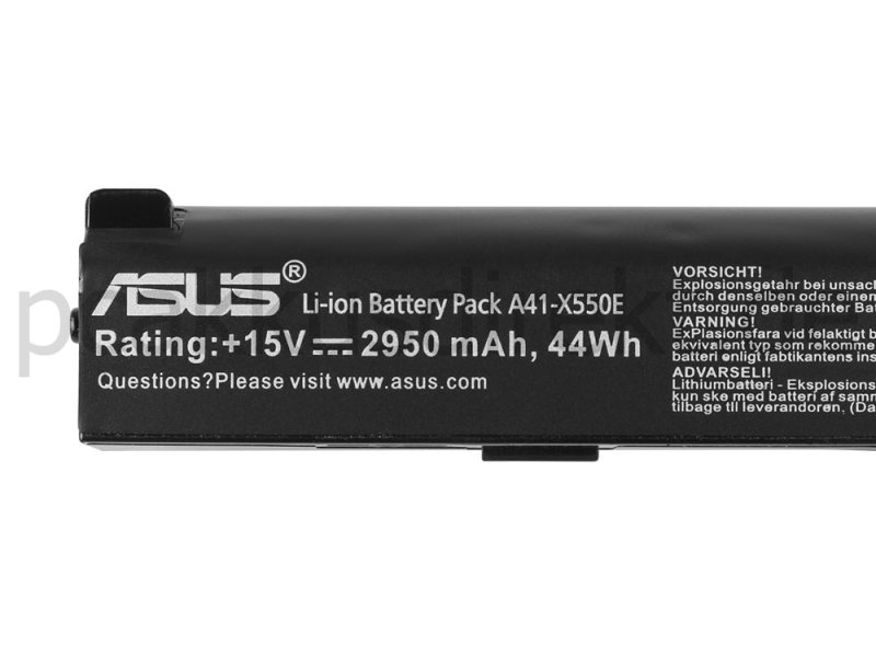 Original 2950mAh 44Whr Akku Asus X450JF X450JF-WX012D A41-X550E