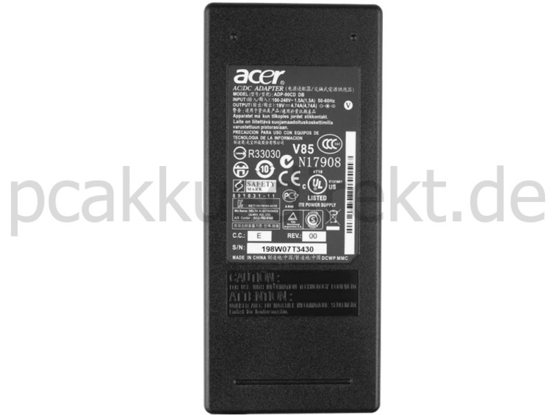 90W Netzteil Acer Aspire V3-551G-X419 V3-731-4473