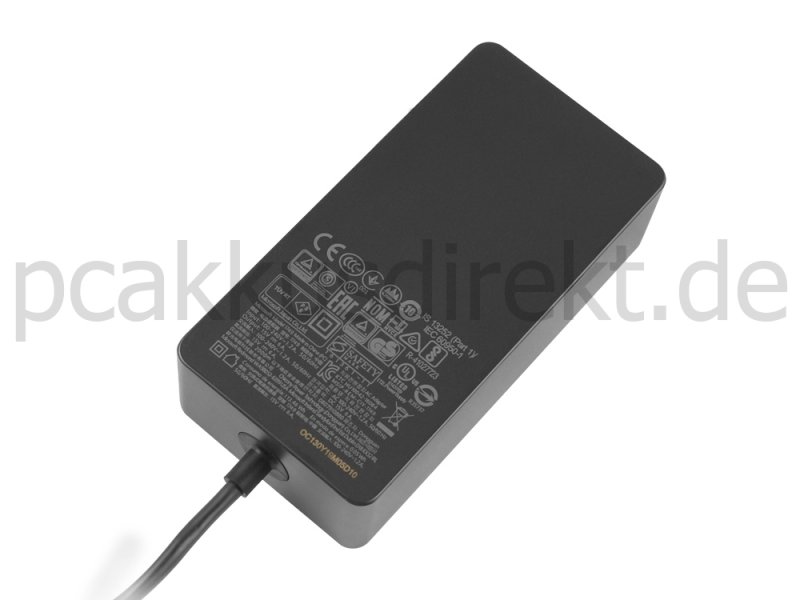 90W Microsoft Surface 1749 Netzteil Ladegerät + Frei Ladekabel