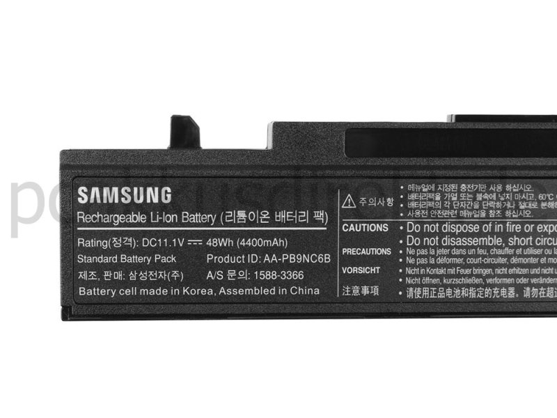 Original 4400mAh 48Whr 6 Zellen Akku Samsung 300E4X-U08