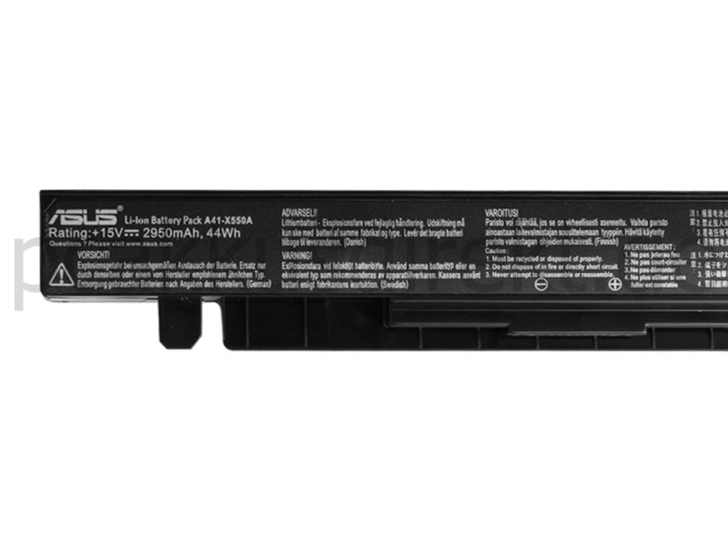 44Wh Akku Asus X450LC-BRA-WX063H X450LC-WX014D