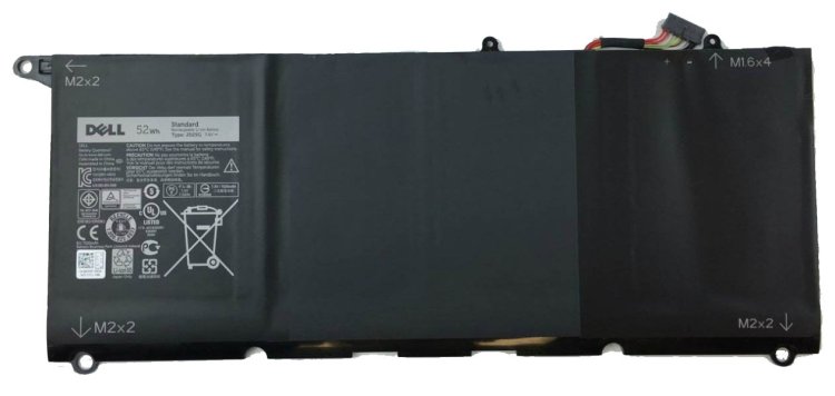 Original 4 Zellen 52Whr 7000mAh Akku Dell JD25G RWT1R - zum Schließen ins Bild klicken