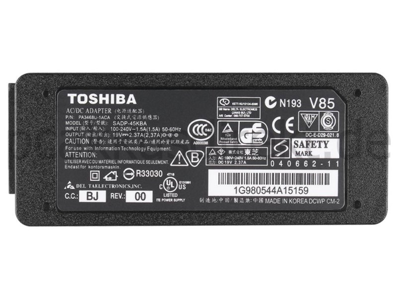 Original Netzteil Toshiba G71C000GZ110 45W