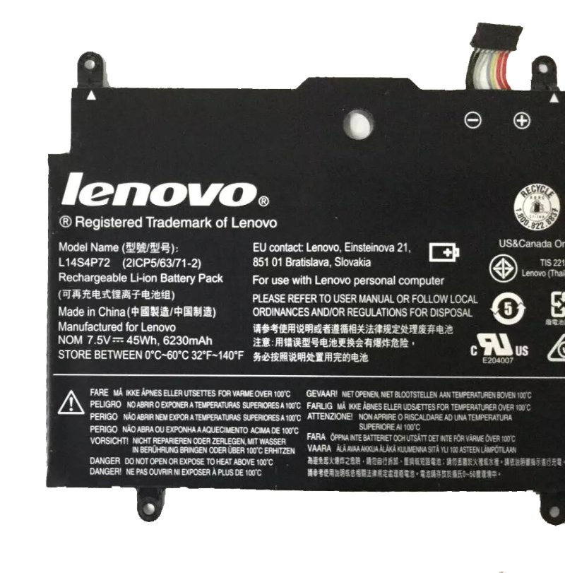 Original 4 Zellen 45Whr Akku Lenovo 5B10K10224