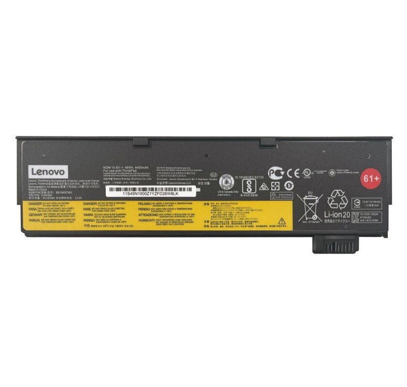 4400mAh 48Wh 6 Zellen Akku Lenovo SB10K97583 SB10K97584