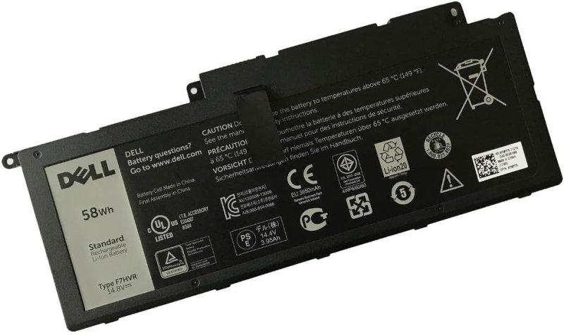 Original 4 Zellen 58Whr Akku Dell Inspiron 17 7737 P24F