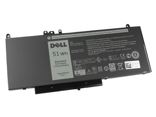 Original 51Wh 4 Zellen Dell Latitude 15 E5550 P37F001 Akku