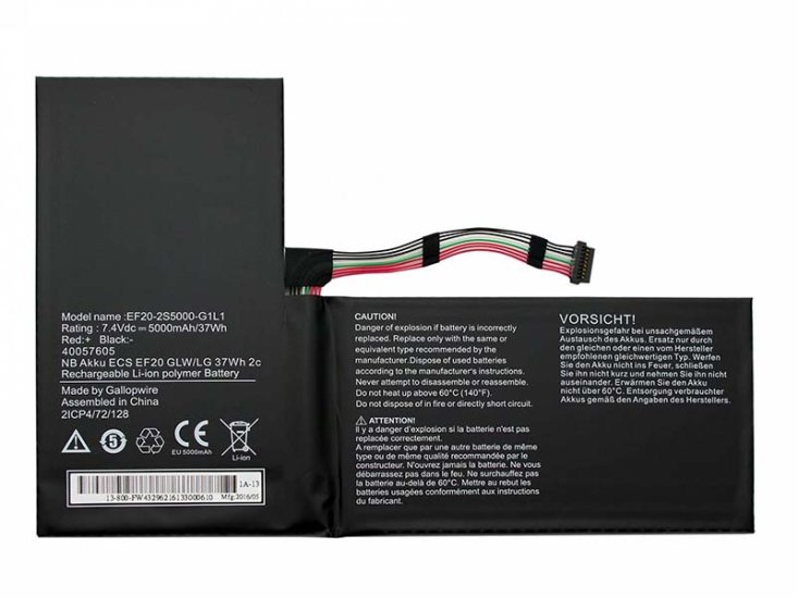 Original 5000mAh 37Wh 2 Zellen Akku Medion Akoya E2213 MD 60483 - zum Schließen ins Bild klicken