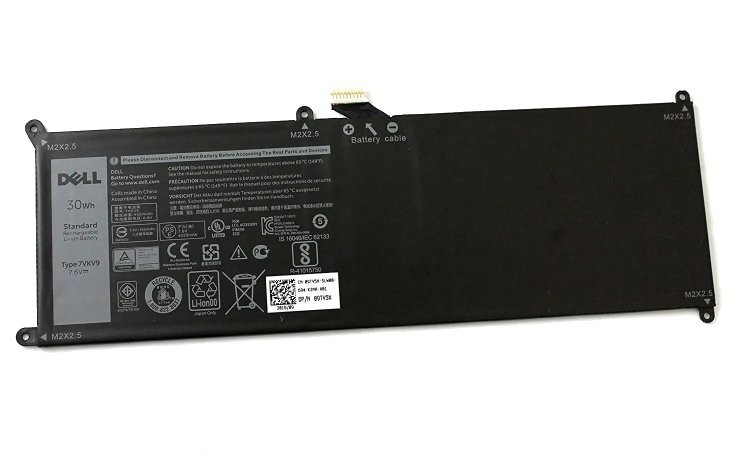 Original 30Wh Akku Dell XPS 12 9250 - zum Schließen ins Bild klicken