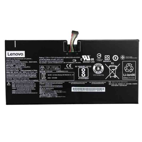 5340mAh 41Wh 4 Zellen Akku Lenovo IdeaPad Miix 720-12IKB 80VV0068GE