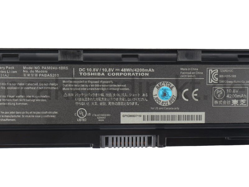 6 Zellen 4200mAh Akku Toshiba Satellite Pro L850-110 L850-112 L850-11R