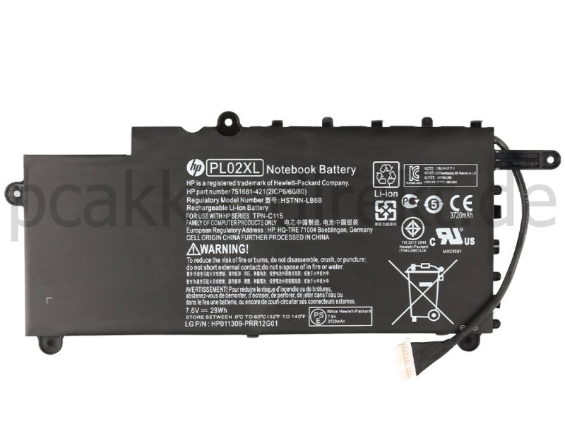 Original 29Whr Akku HP Pavilion 11-n071sg 11-n031no x360