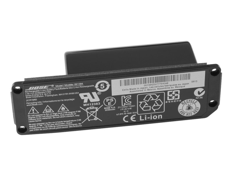 Original 2230mAh 17Wh 2 Zellen Akku Bose Soundlink Mini I 061384 061385