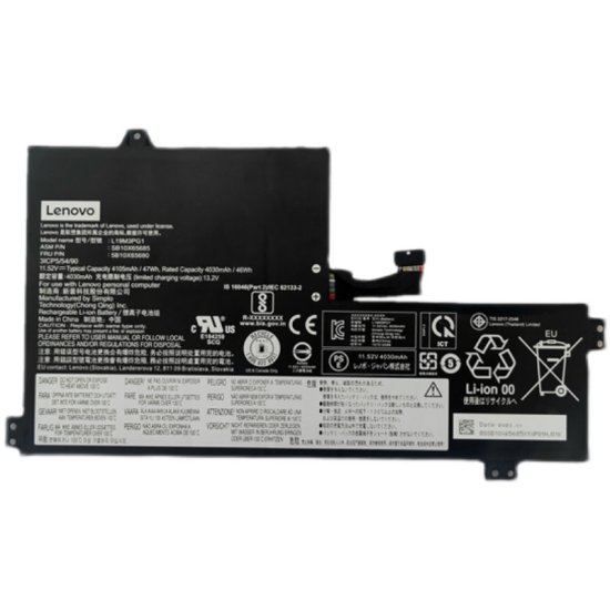 Original 4105mAh 47Wh Akku Lenovo 300e Chromebook 2nd Gen AST 82CE0001AT - zum Schließen ins Bild klicken