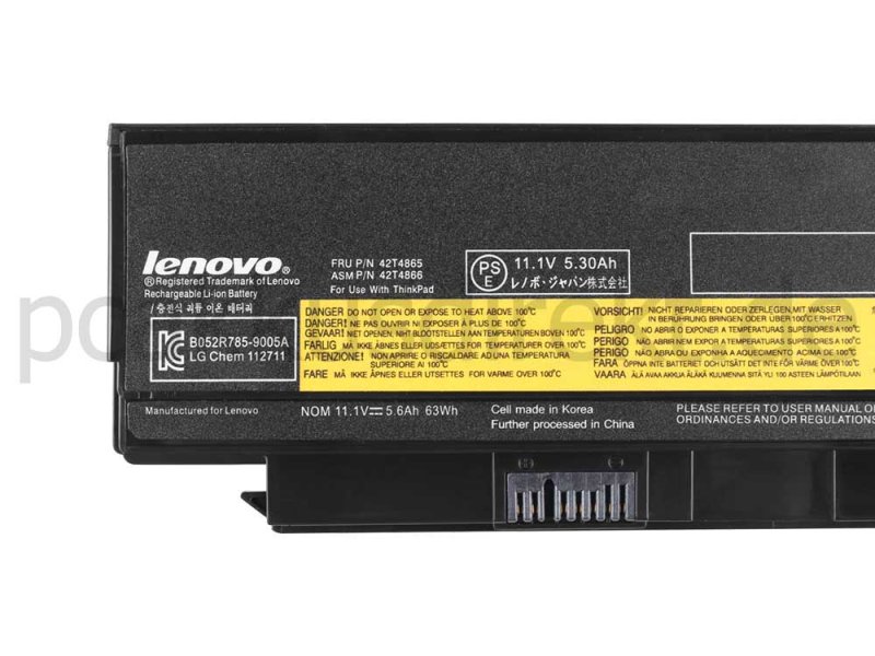 4000mAh 6 Zellen Akku Lenovo 45N1018 45N1019