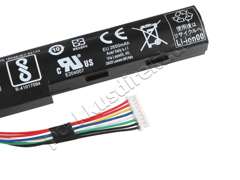 2800mAh 41.4Wh 4 Zellen Akku Acer Aspire E5-476G-557Y NX.GWWCF.003