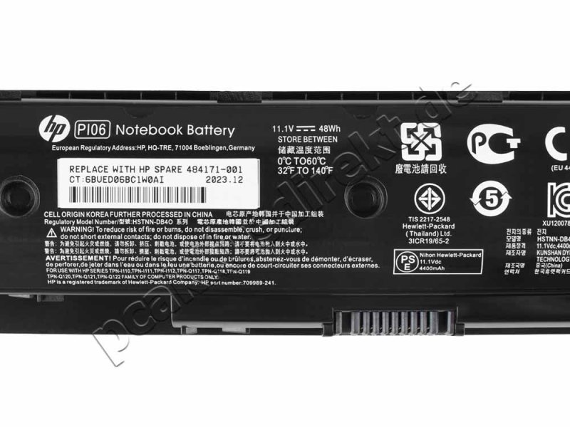 Original 4200mAh 47Whr Akku HP Envy 15-j124sg 17-J115eg