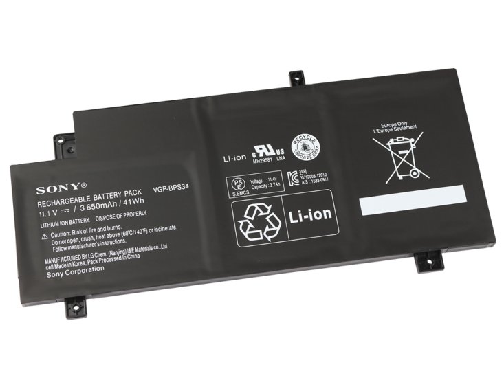 Original 3650mAh Akku Sony Vaio SVF15A16CG SVF15A15ST - zum Schließen ins Bild klicken