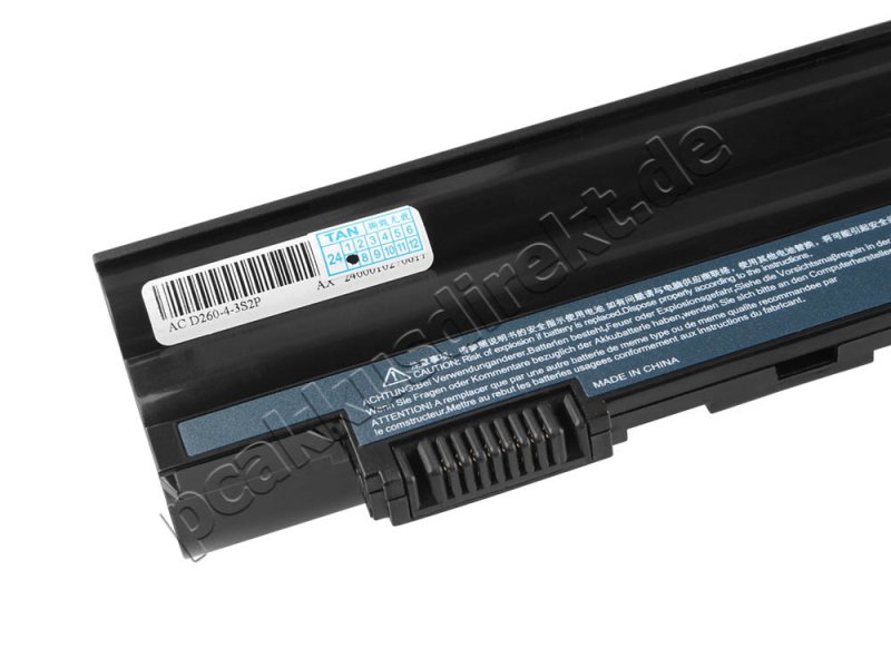 4400mAh 6 Zellen Akku Acer Aspire One AOHAPPY