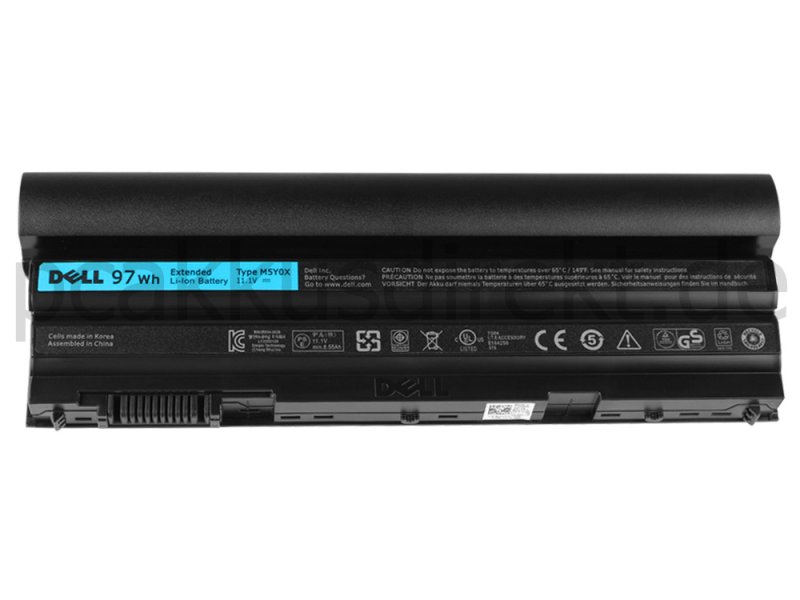 Original 9 Zellen 97Whr Akku Dell Latitude E6520 E6420 E6420 ATG