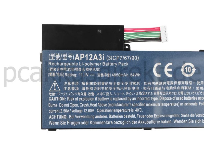 3 Zellen Akku Acer Aspire M3-581TG-52466G12Mnkk M3-581TG-52466G52Mnkk