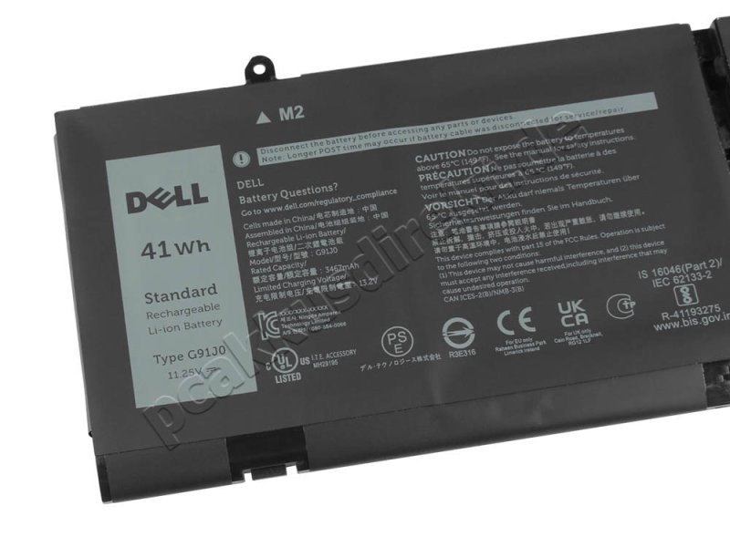 Dell Vostro 15 5510 Vostro 14 5410 Original Akku 3640mAh 41Wh