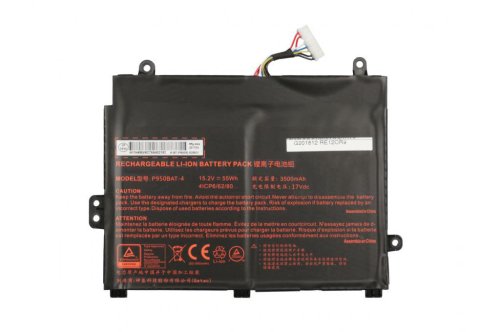 3500mAh 55Wh 4 Zellen Akku Schenker XMG Key 15 (P955HP6)