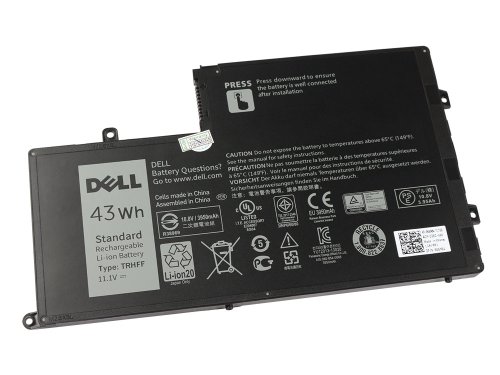 Original 43Wh 3800mAh 3 Zellen Akku Dell 1WWHW 01WWHW